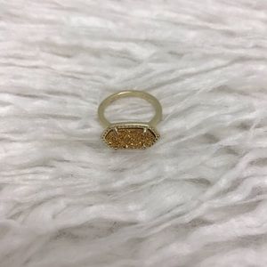 Kendra Scott Gold Druzy Ring